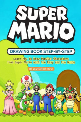 270x406 super mario drawing book step - Super Mario Drawing