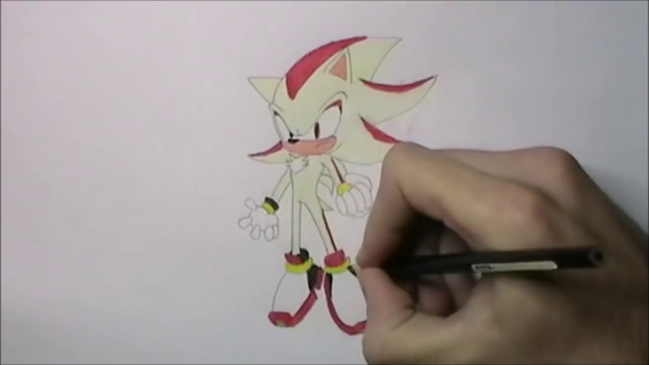 1280x720 How To Draw Super Shadow - Super Shadow Drawing
