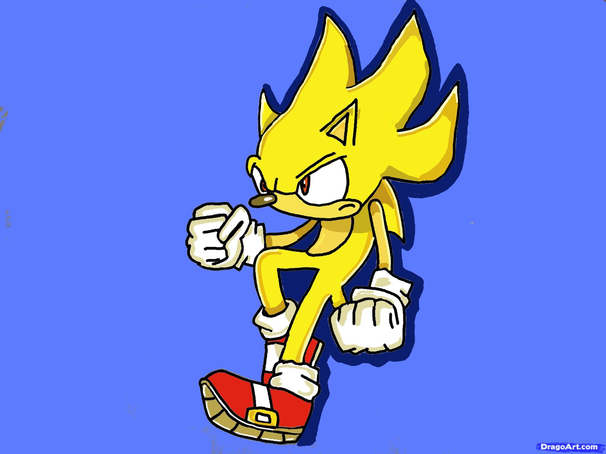 Super Sonic Drawing at Explore collection of Super