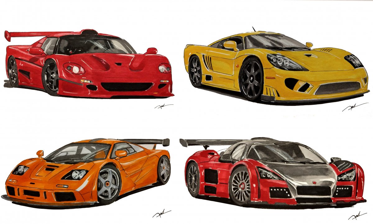Supercar Drawing at Explore collection of Supercar