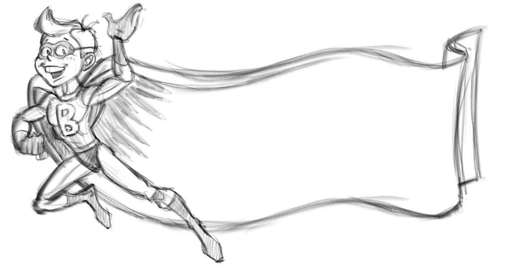 1023x543 Commissioned - Superhero Cape Drawing