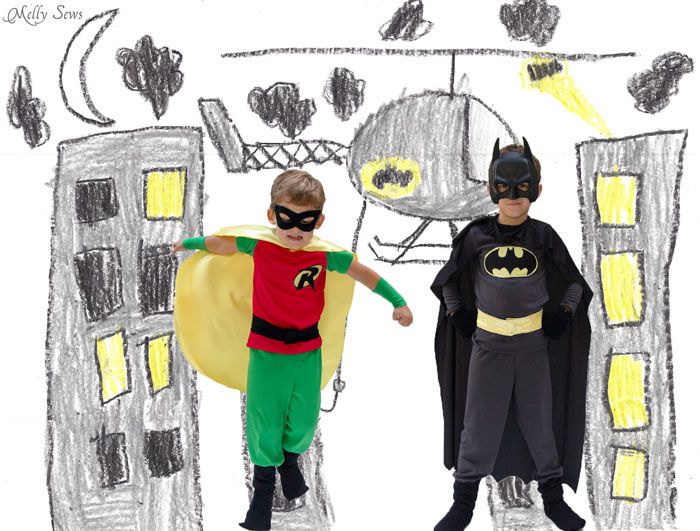 700x531 best friend halloween costumes - Superhero Costume Ideas Drawing