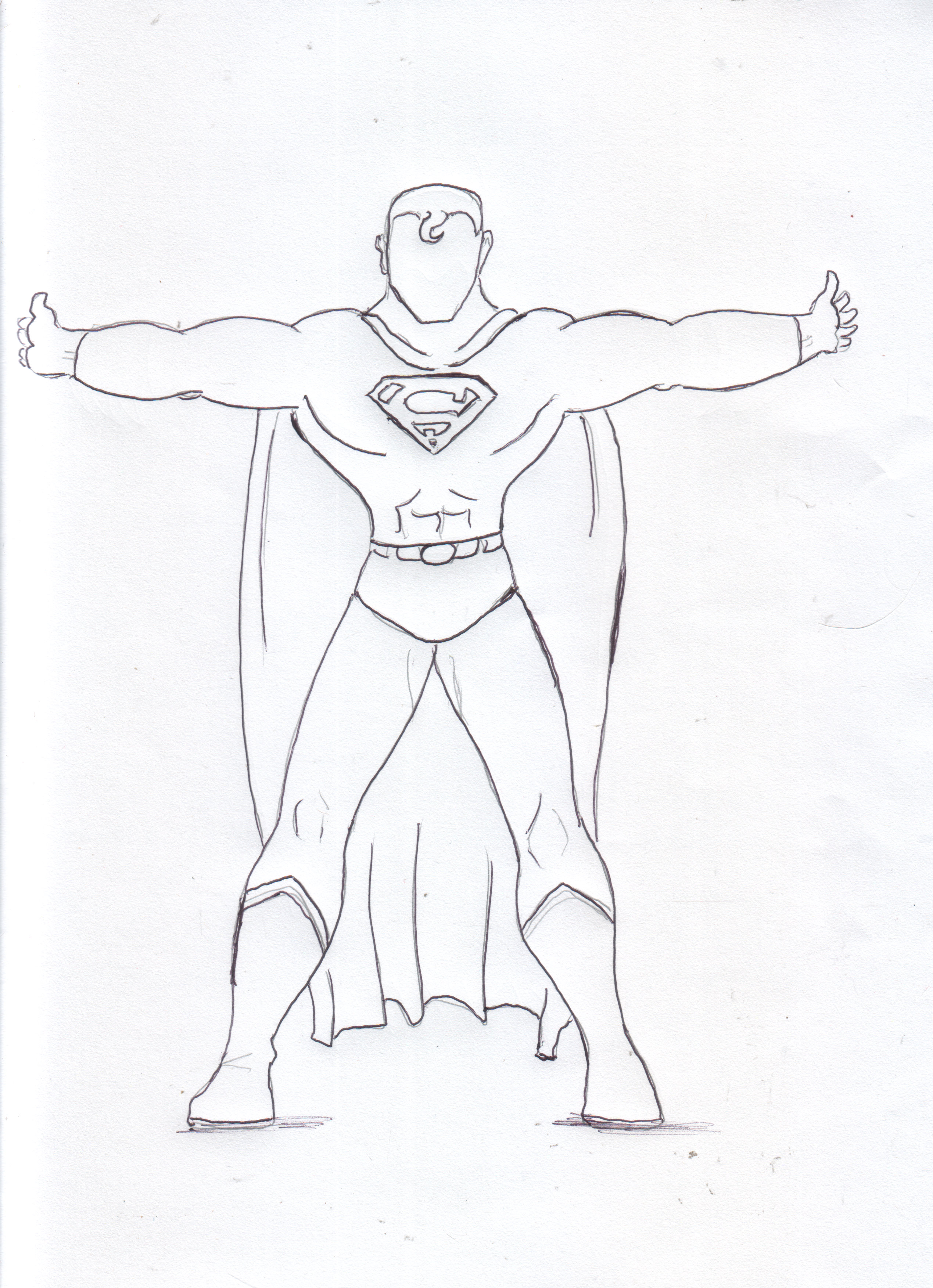 Superhero Costume Ideas Drawing at Explore