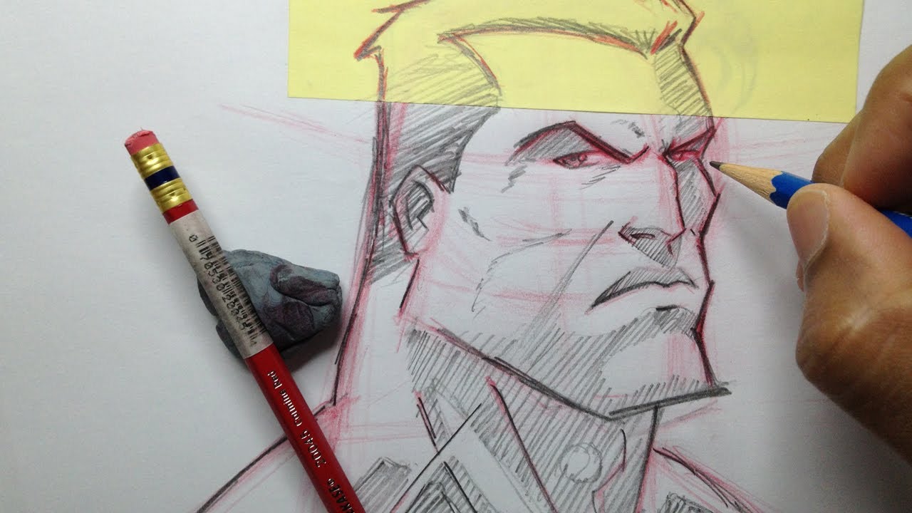 1280x720 how to draw a superhero head - Superhero Drawing