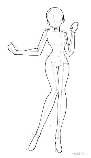 316x549 Female Superhero Template - Superhero Drawing Outline