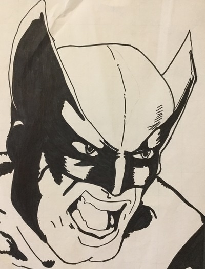 400x526 Superhero Drawings - Superhero Drawings