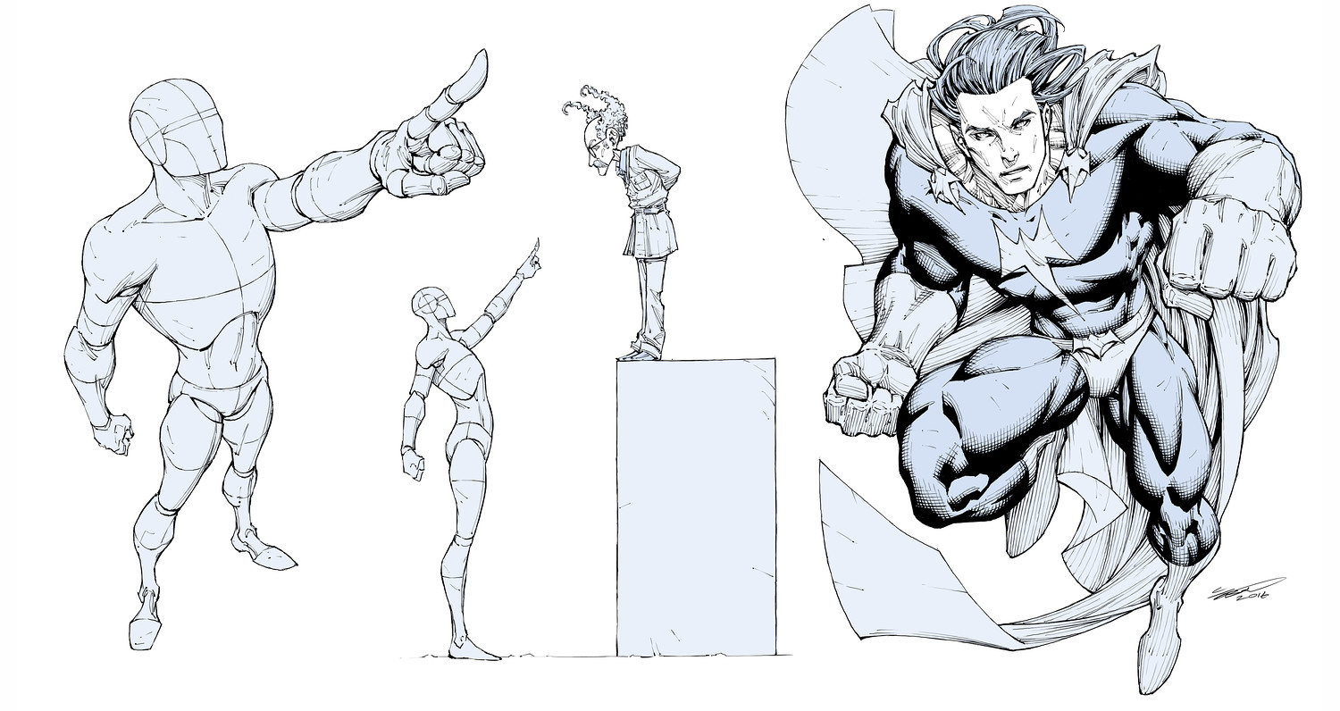 1500x796 figure drawing foundations proportions flippednormals - Superhero Figure Drawing