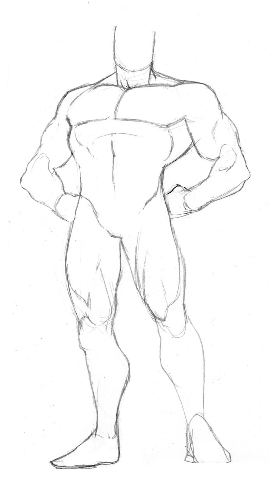 887x1600 character turnarounds and figure templates robert atkins art - Superhero Figure Drawing