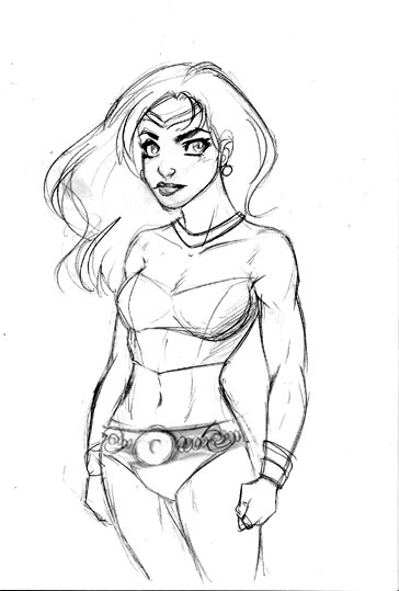 364x539 Superhero Girl Sketch Calendar Research Girl Sketch - Superhero Girl Drawing