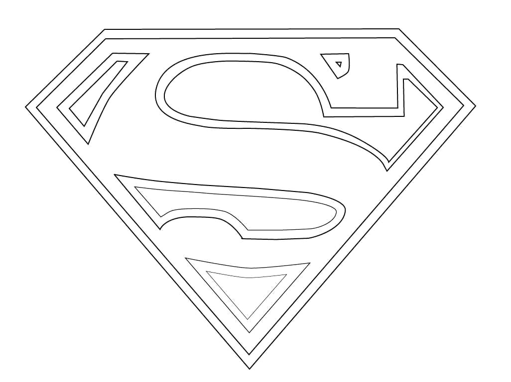 1026x768 superhero outline drawing coloring pages superheroes symbols - Superhero Outline Drawing
