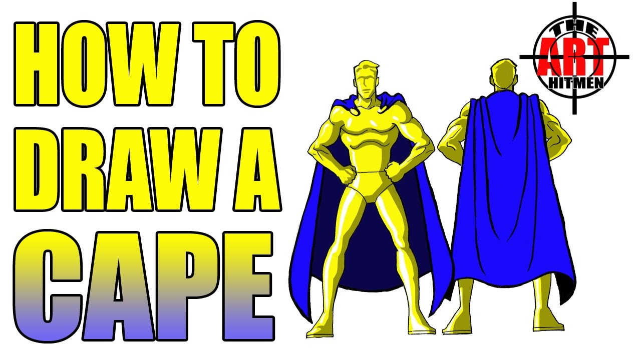 1280x720 how to draw a cape - Superman Cape Drawing