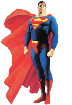 250x363 Superman - Superman Cape Drawing