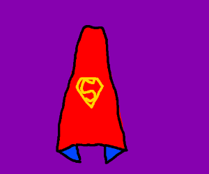300x250 superman cape drawing - Superman Cape Drawing