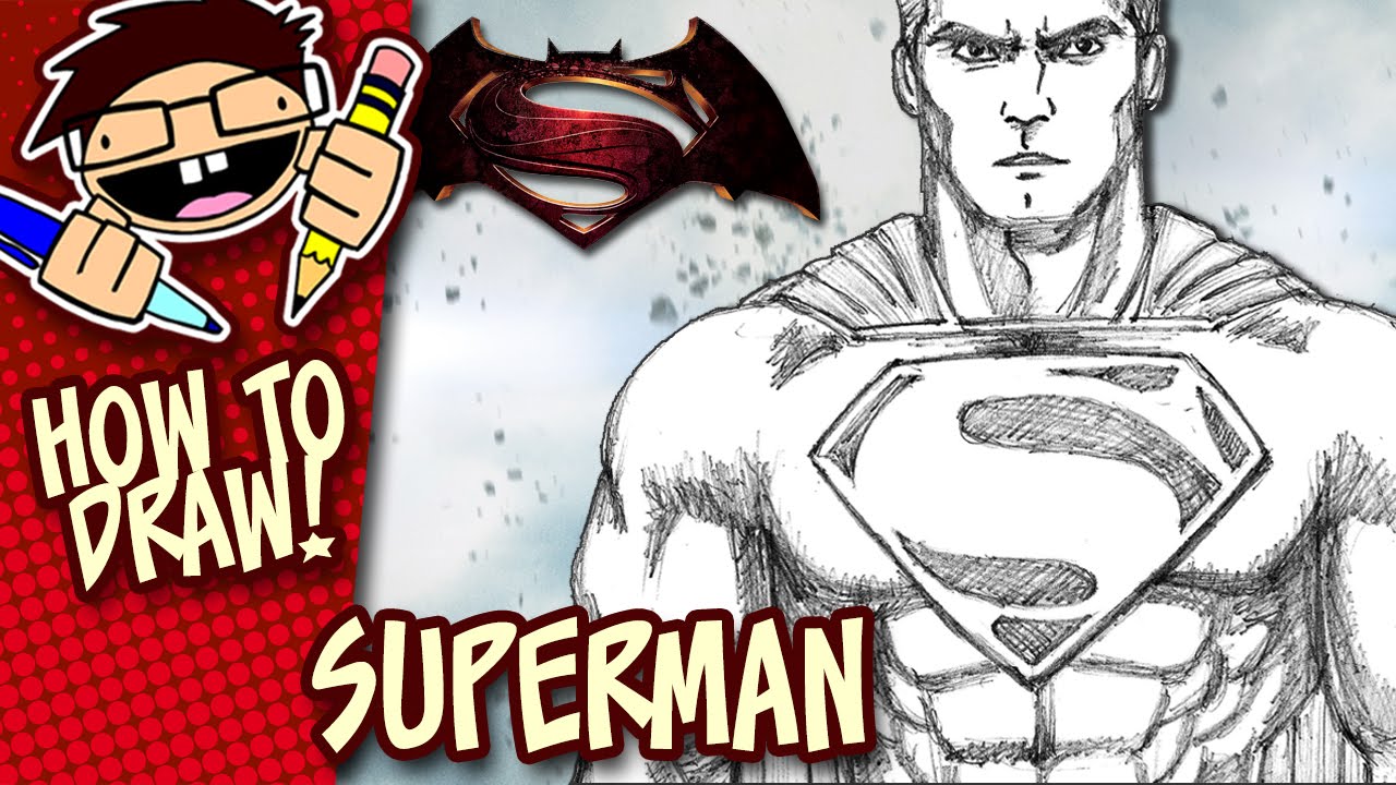 1280x720 How To Draw Superman - Superman Drawing
