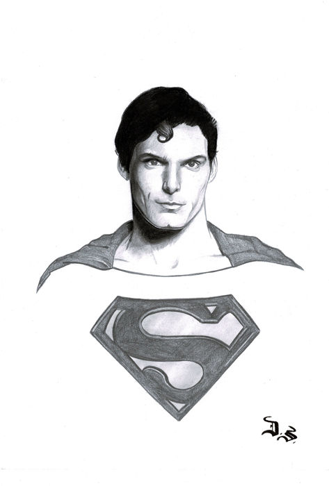 473x700 septiembre, diego - Superman Drawing Pictures