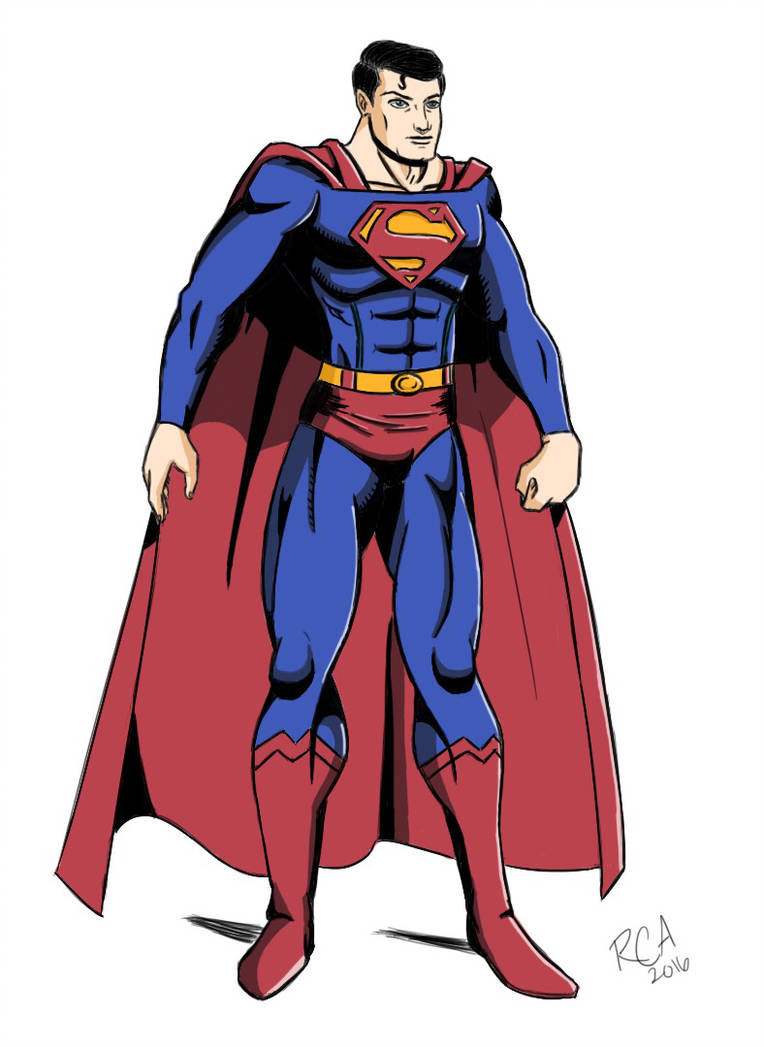 764x1047 Superman Drawing - Superman Drawing Pictures