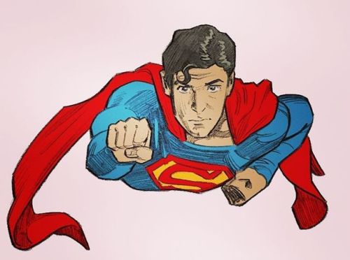 500x372 Happy - Superman Drawing Pictures