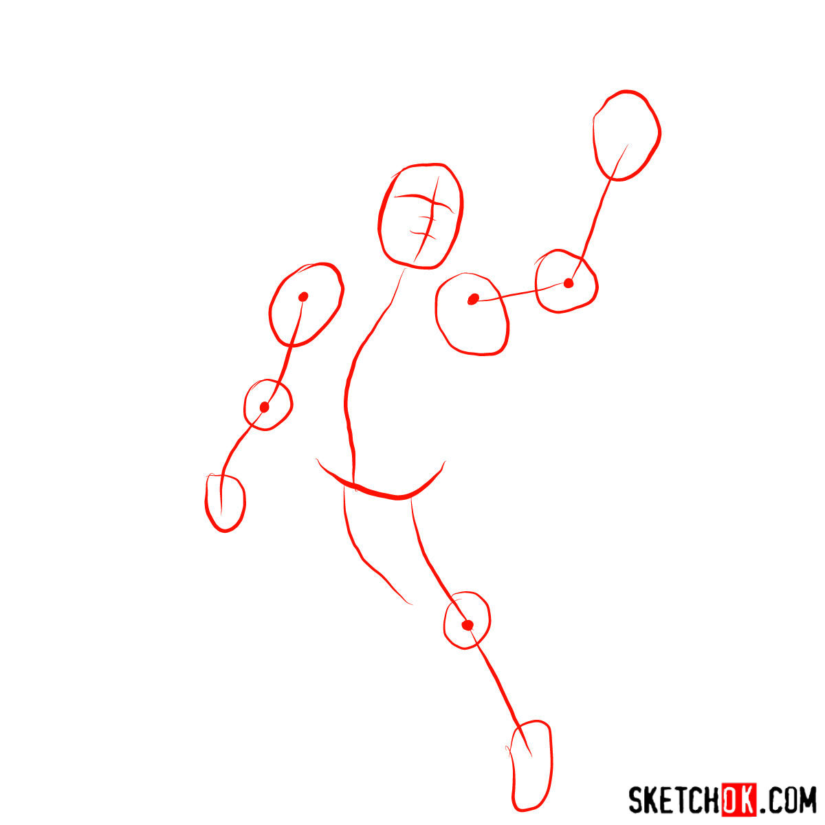 1200x1200 How To Draw Flying Superman - Superman Drawing Step By Step