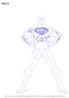 Superman Drawing Tutorial