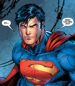 264x300 Truth, Jawlines And The American Way The Changing Face - Superman Face Drawing