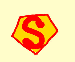 300x250 superman logo drawing - Superman Logo Drawing