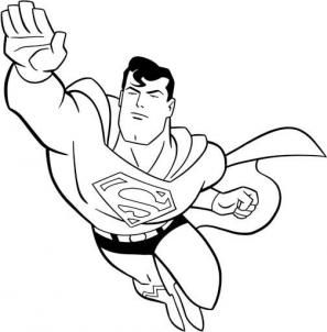 Superman Outline Drawing at PaintingValley.com | Explore collection of ...