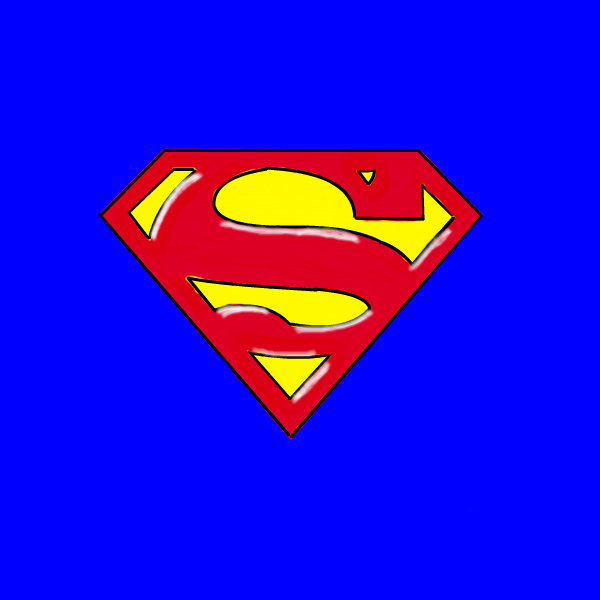 600x600 Superman S A Character Speedpaint Drawing - Superman S Drawing