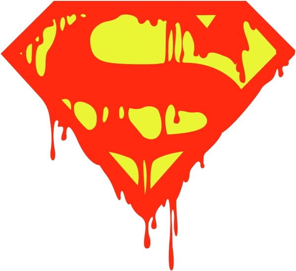 600x550 Supermans Death Free Vector In Encapsulated Postscript - Superman S Drawing