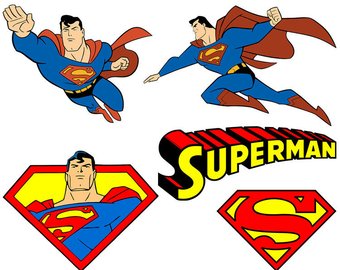 340x270 Superman Logo Etsy - Superman Sign Drawing