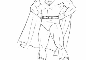 300x210 How To Draw A Superman Basic Step - Superman Simple Drawing