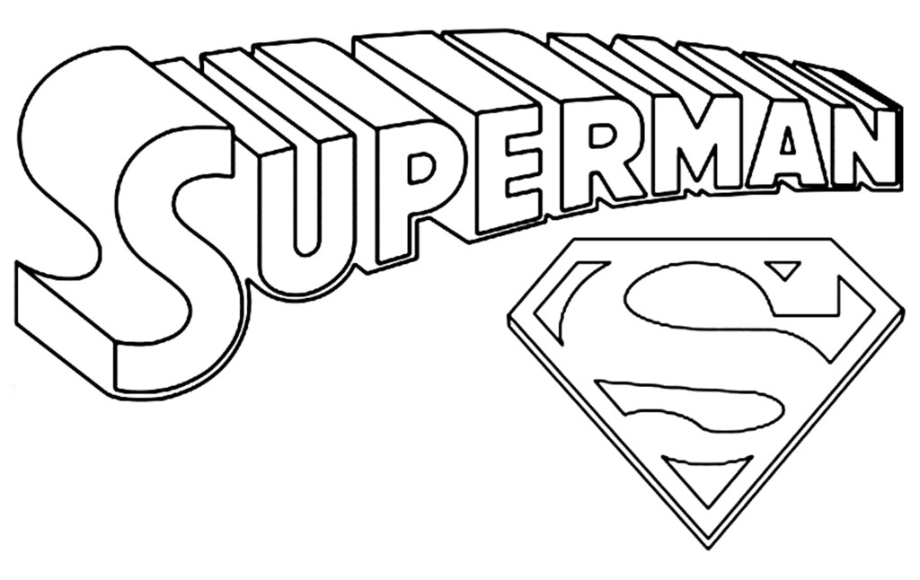 1024x646 Superman Logo Drawing - Superman Symbol Drawing