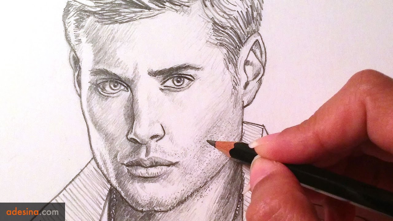 1280x720 speed drawing - Supernatural Drawings
