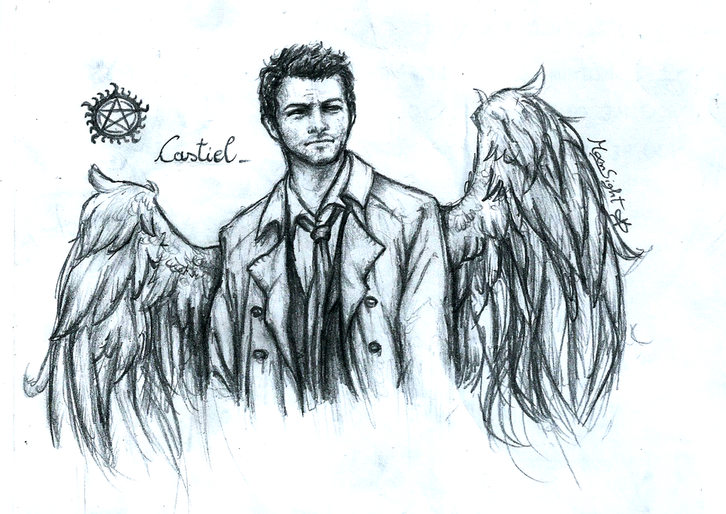 1024x725 supernatural pic drawing drawing skill - Supernatural Drawings