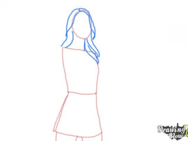 640x480 drawn supergirl superwoman - Superwoman Drawing