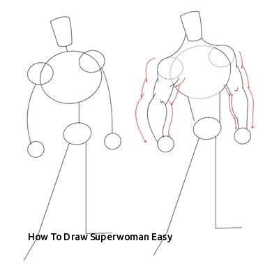 400x388 how to draw superwoman easy cartoon girl step - Superwoman Drawing