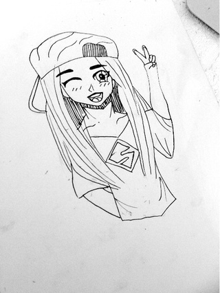320x426 inktober i'll try and keep up it's superwoman d - Superwoman Drawing