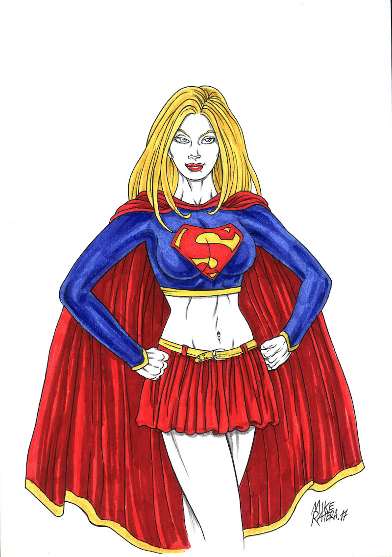 Superwoman Drawing at Explore collection of