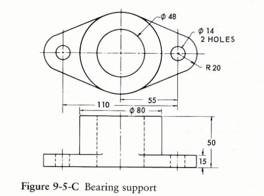 517x385 Oblique - Support Drawing