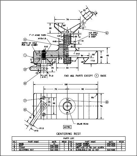 453x517 Engineering Fabrication, Construction, And Architectural Drawings - Support Drawing