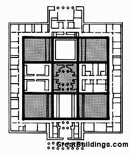 255x300 Great Buildings Drawing - Supreme Court Building Drawing