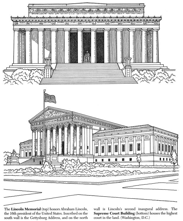 620x750 lincoln memorial supreme court building dover teacher samplers - Supreme Court Building Drawing