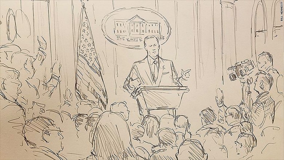950x534 cnn sent its supreme court sketch artist to the off camera white - Supreme Court Drawing