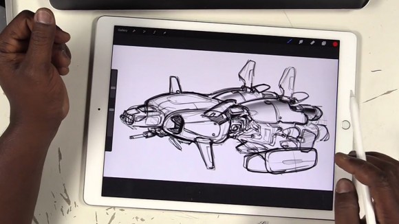 580x326 drawing tablets head to head ipad propencil vs surface pro vs - Surface Drawing