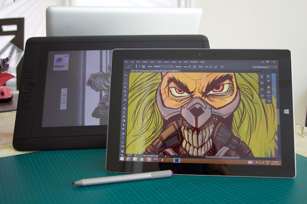 990x660 review microsoft surface for artists and drawing parka blogs - Surface Pro Drawing
