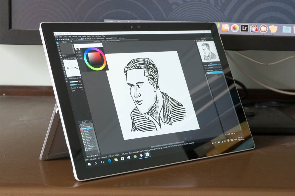 990x660 artist review surface pro as a drawing tablet parka blogs - Surface Pro Drawing
