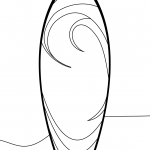 150x150 energy surfboard coloring pages cartoon drawing at getdrawings com - Surfboard Cartoon Drawing