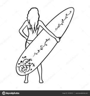 301x320 surfboard cartoon drawing at getdrawings com free for outline - Surfboard Cartoon Drawing