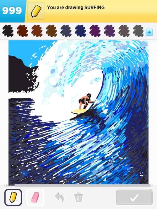 500x667 surfing drawings - Surfing Drawing