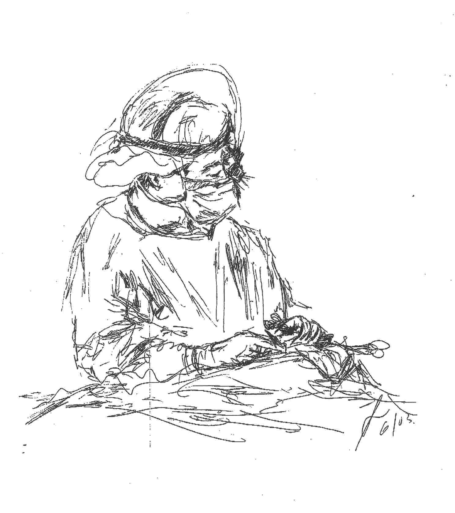 1488x1677 a surgeon's sketch of surgeon - Surgeon Drawing