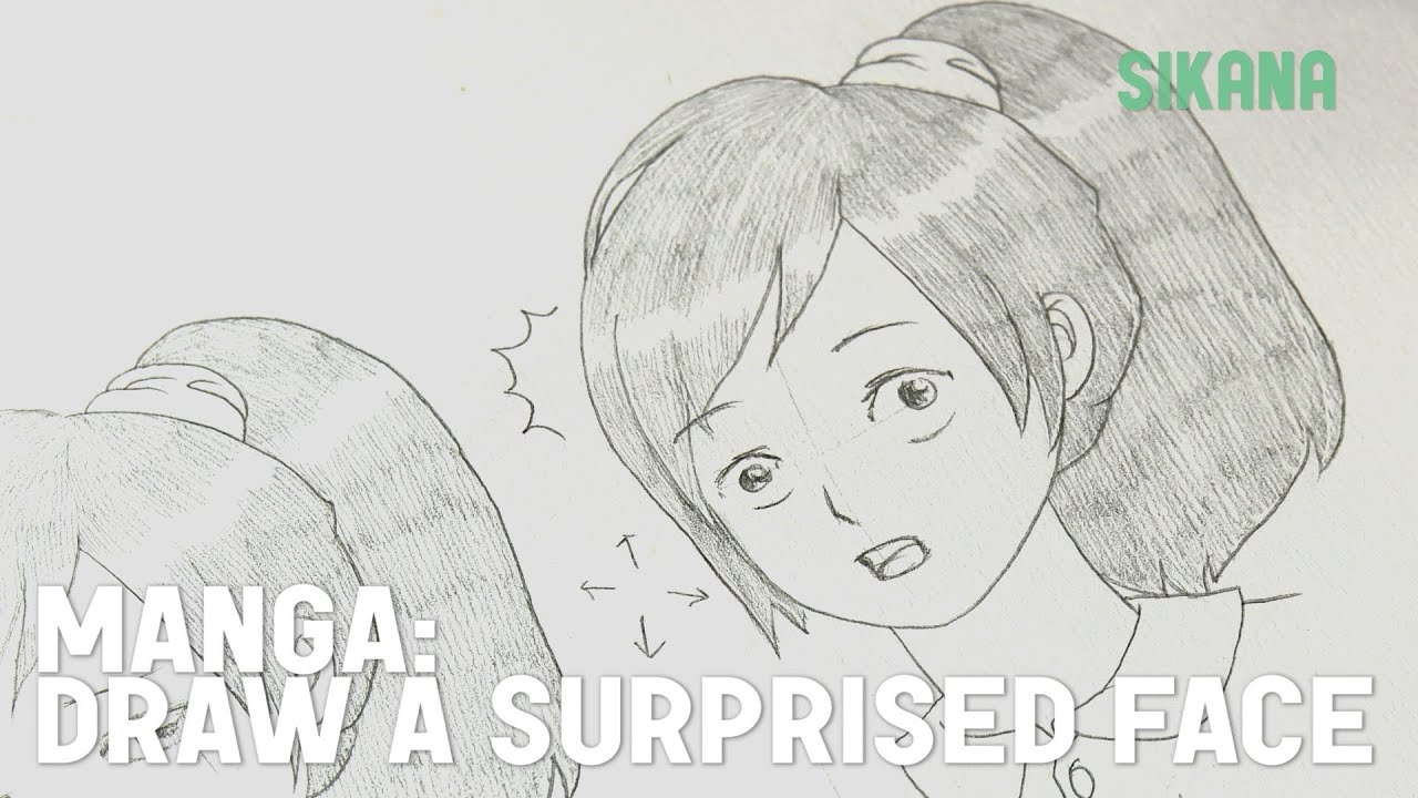 1280x720 Manga Draw A Surprised Face - Surprised Face Drawing